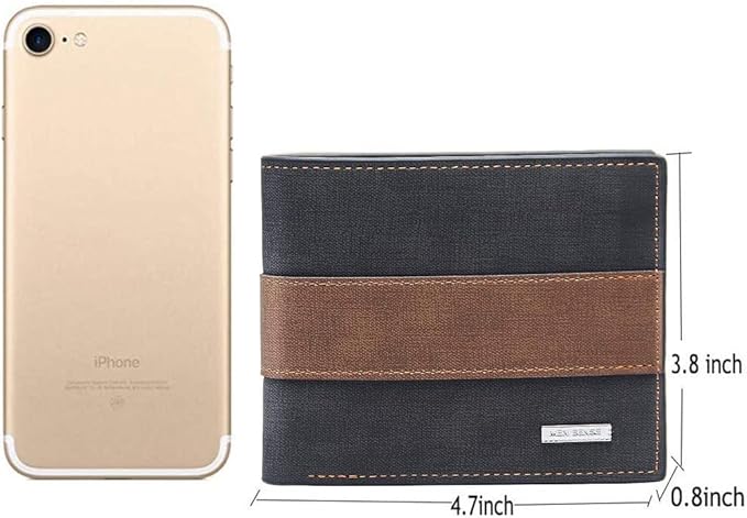 Cartera para caballero, carteras para hombre, billetera hombre minimalista