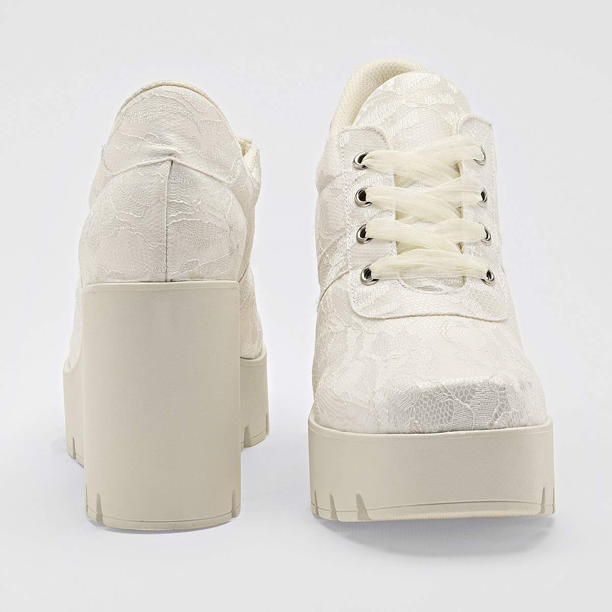 LA NOVIA 3000 TENIS MUJER CASUAL PLATAFORMA 9 CM COLOR BEIGE
