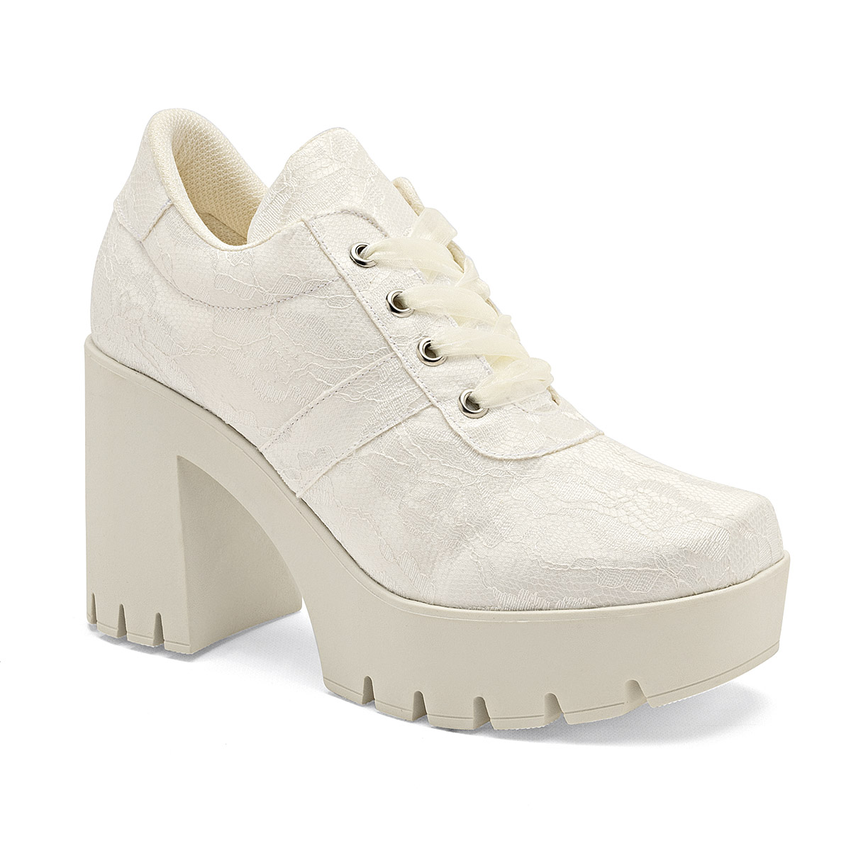 LA NOVIA 3000 TENIS MUJER CASUAL PLATAFORMA 9 CM COLOR BEIGE