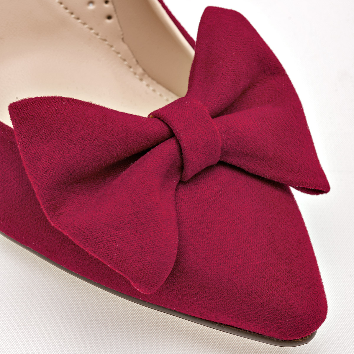 BEEN CLASS 18559 ZAPATILLA MUJER CASUAL TACON 9 CM COLOR ROJO