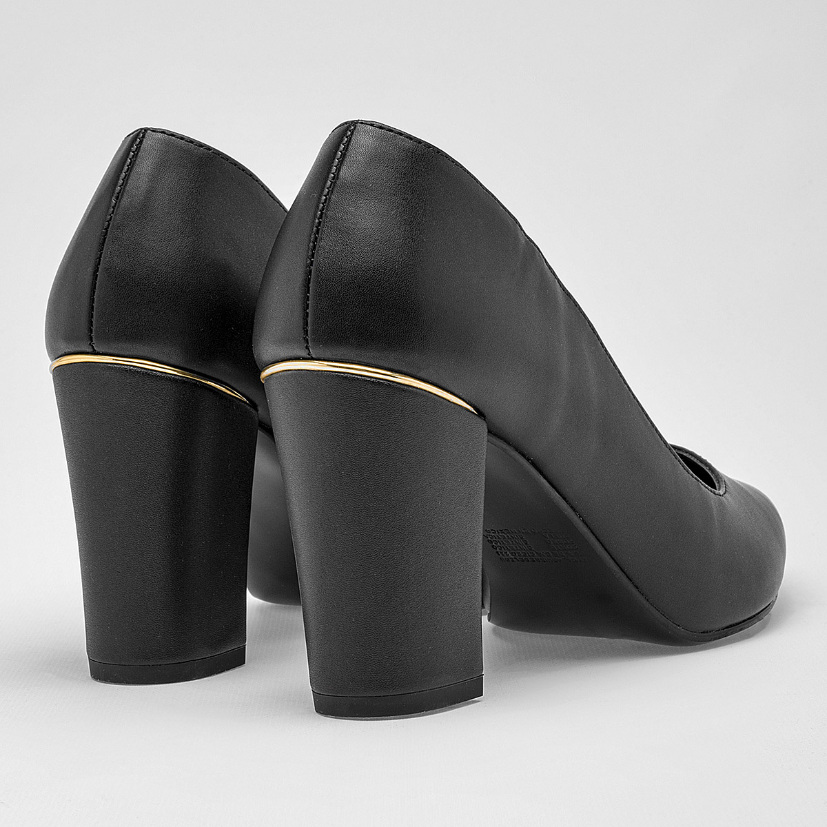 LADY PAULINA 35701 ZAPATILLA MUJER CASUAL TACON 8 CM COLOR NEGRO
