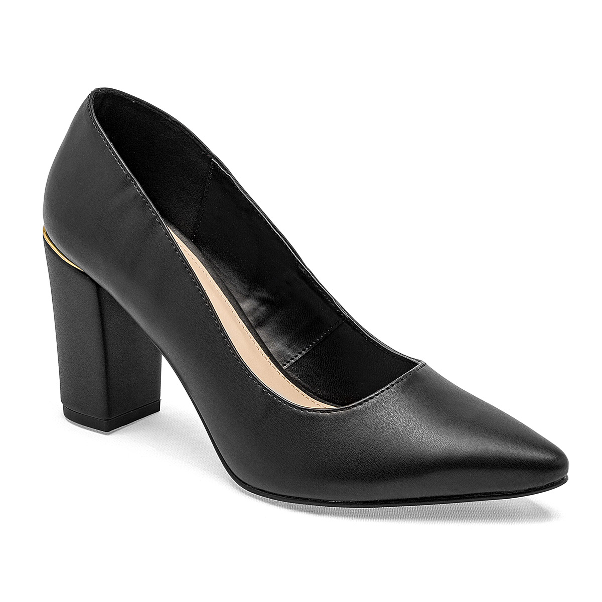 LADY PAULINA 35701 ZAPATILLA MUJER CASUAL TACON 8 CM COLOR NEGRO