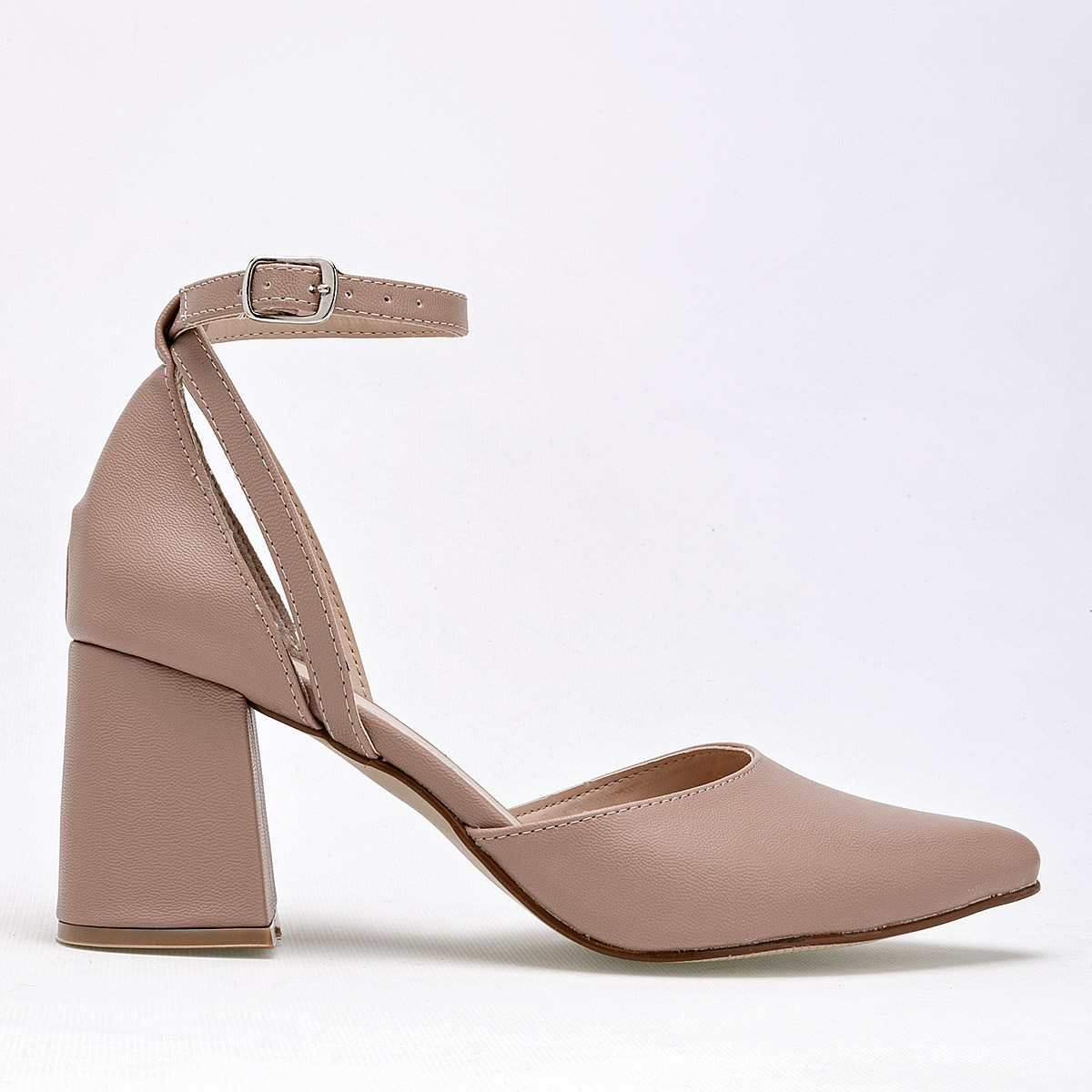 MARY CECY 2002 ZAPATILLA MUJER CASUAL TACON 7 CM COLOR MAQUILLAJE
