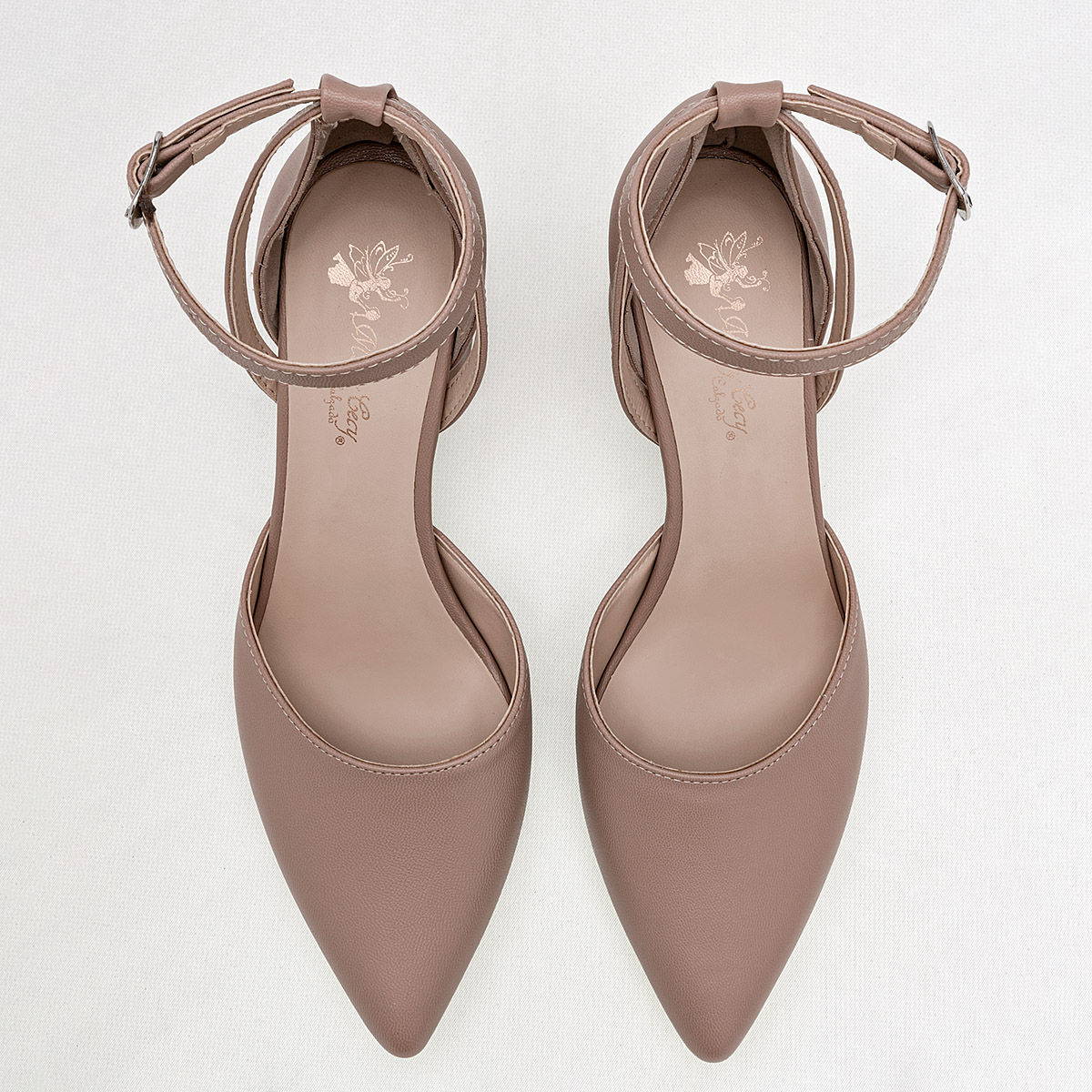 MARY CECY 2002 ZAPATILLA MUJER CASUAL TACON 7 CM COLOR MAQUILLAJE
