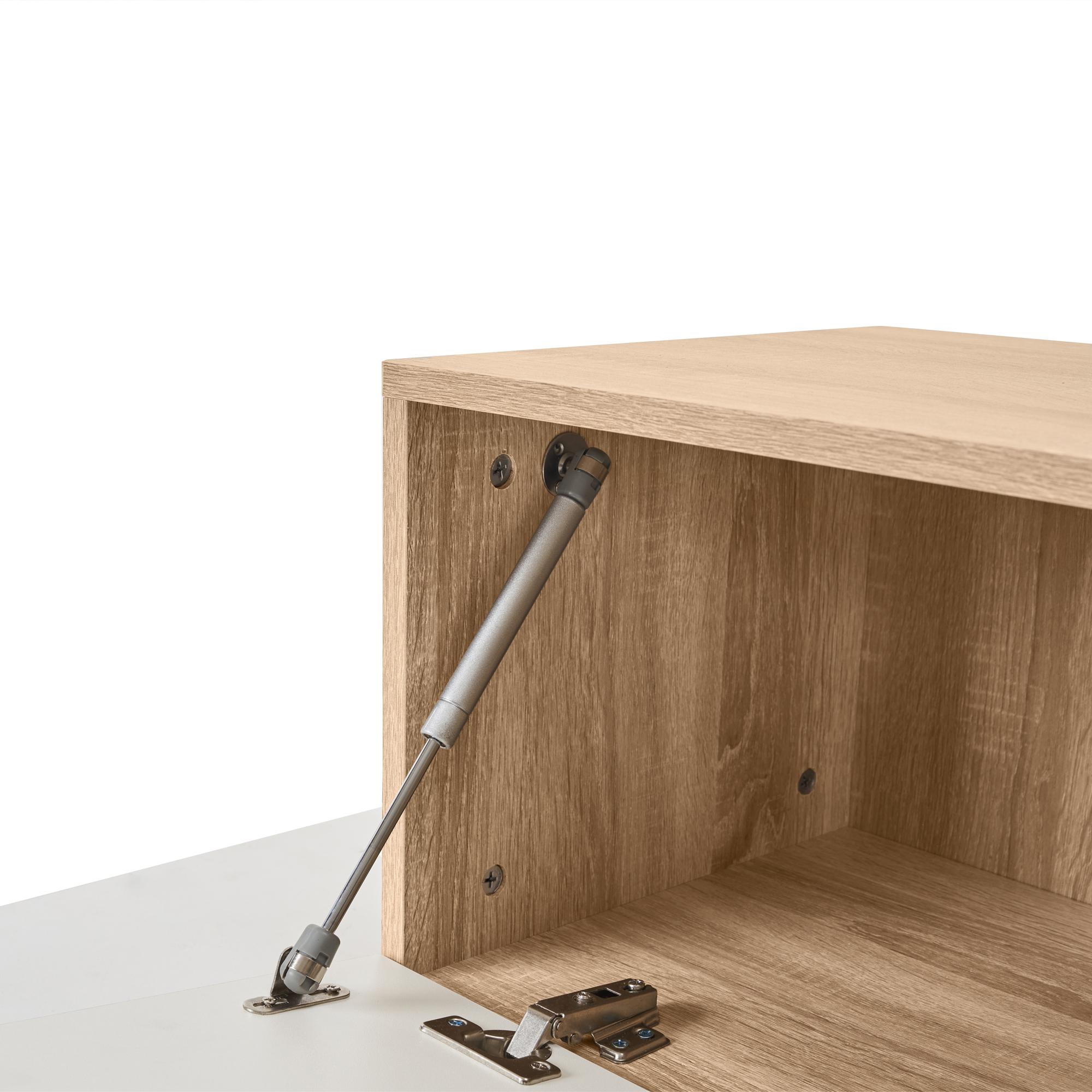 Mueble de TV Minimalista Monarca con Blanco 