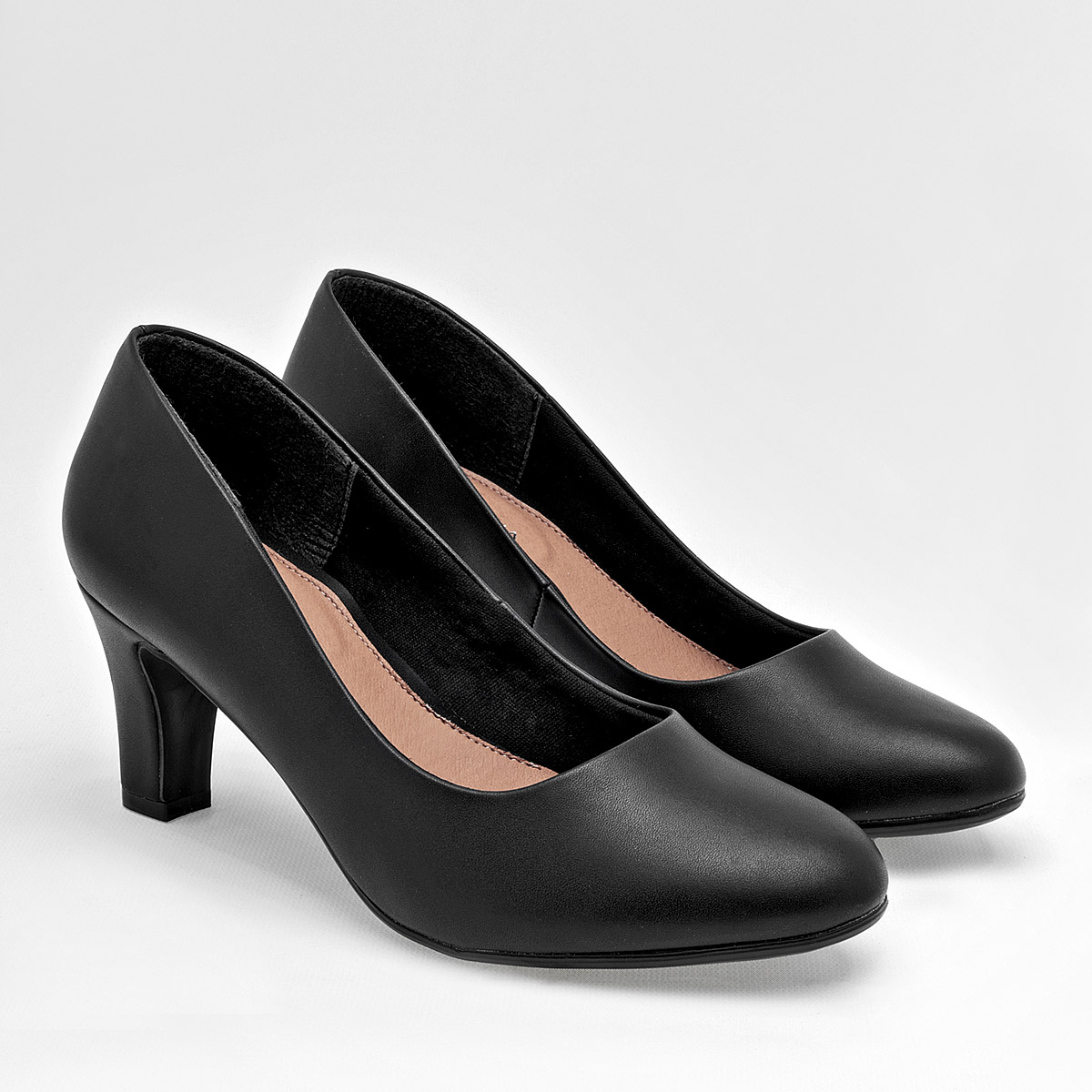 LADY PAULINA 34101 ZAPATILLA MUJER TACON 7 CM CASUAL COLOR NEGRO