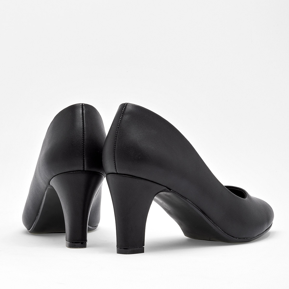 LADY PAULINA 34101 ZAPATILLA MUJER TACON 7 CM CASUAL COLOR NEGRO