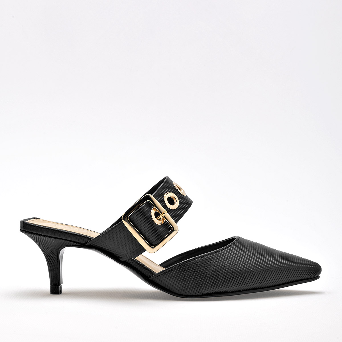 CLASBEN GIAN ZAPATILLA MUJER TACON 5 CM CASUAL COLOR NEGRO