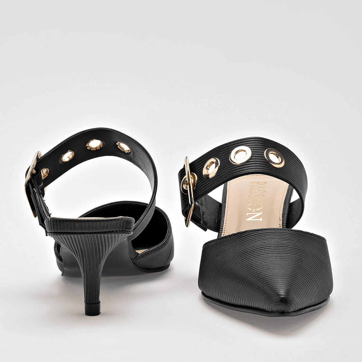 CLASBEN GIAN ZAPATILLA MUJER TACON 5 CM CASUAL COLOR NEGRO
