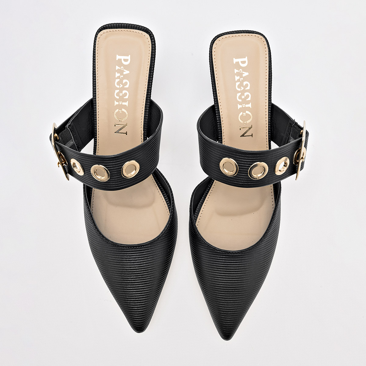 CLASBEN GIAN ZAPATILLA MUJER TACON 5 CM CASUAL COLOR NEGRO