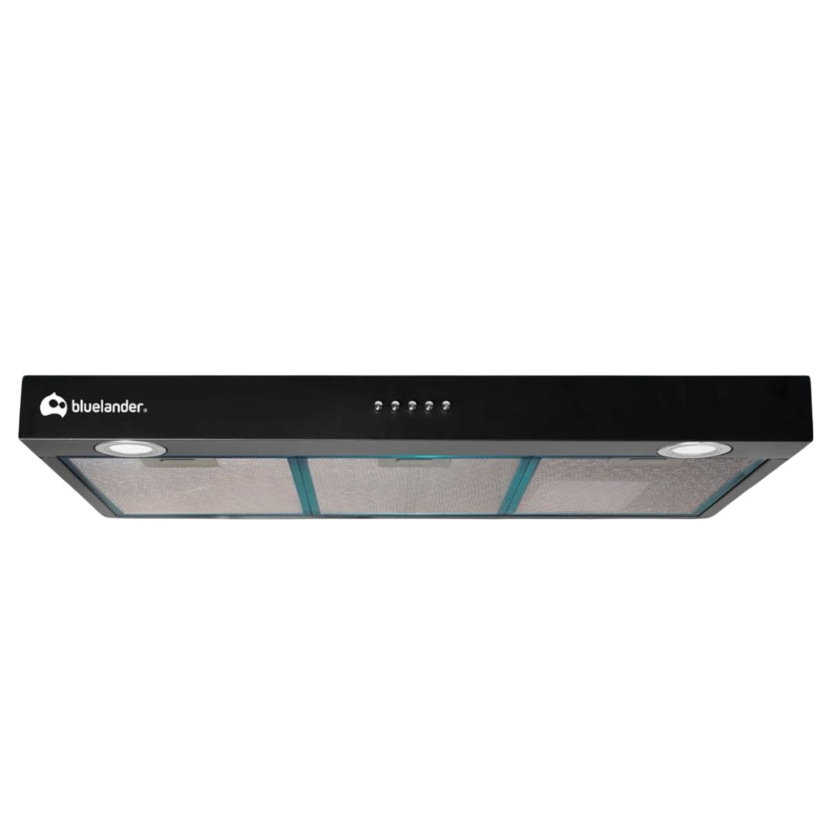 Campana Extractora de 90 cm para Cocina con Salida de Aire y Filtro de Carbón Activado Bluelander