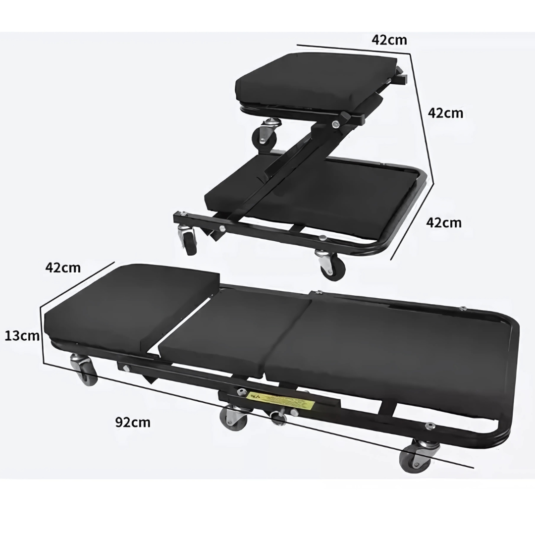 Cama/silla Deslizante Para Mecanico 36 pulgadas Super Resistente