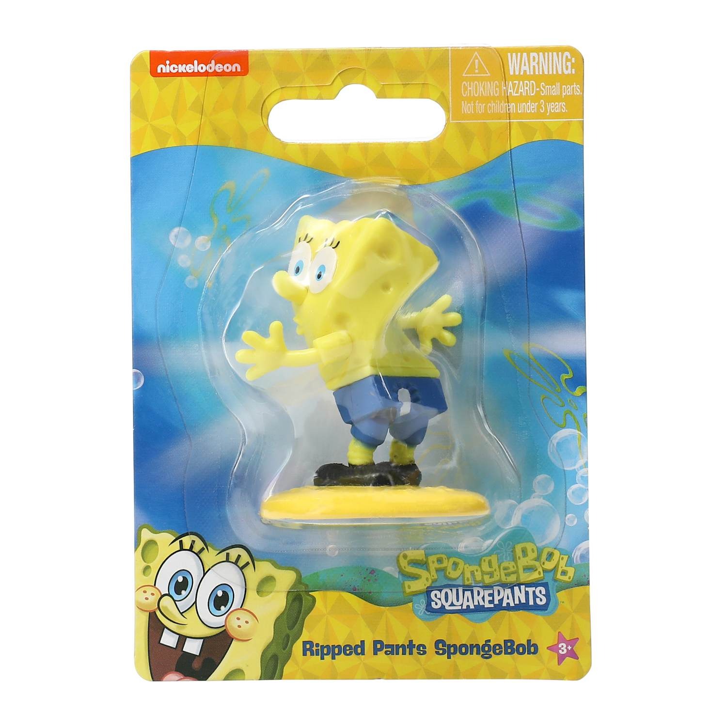 Figura Spongebob Squarepants Mini Ripped Pants Nickelodeon Colección Regalo