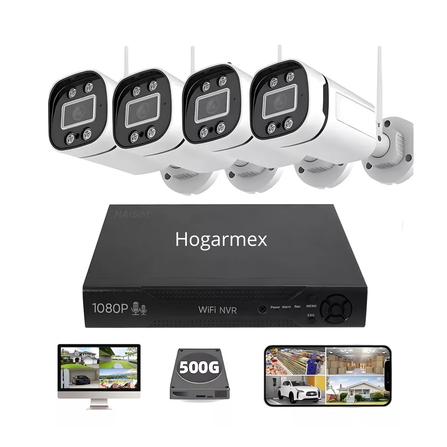 Camaras de seguridad   Wifi Inalambricas 4, cuircuito cerrado