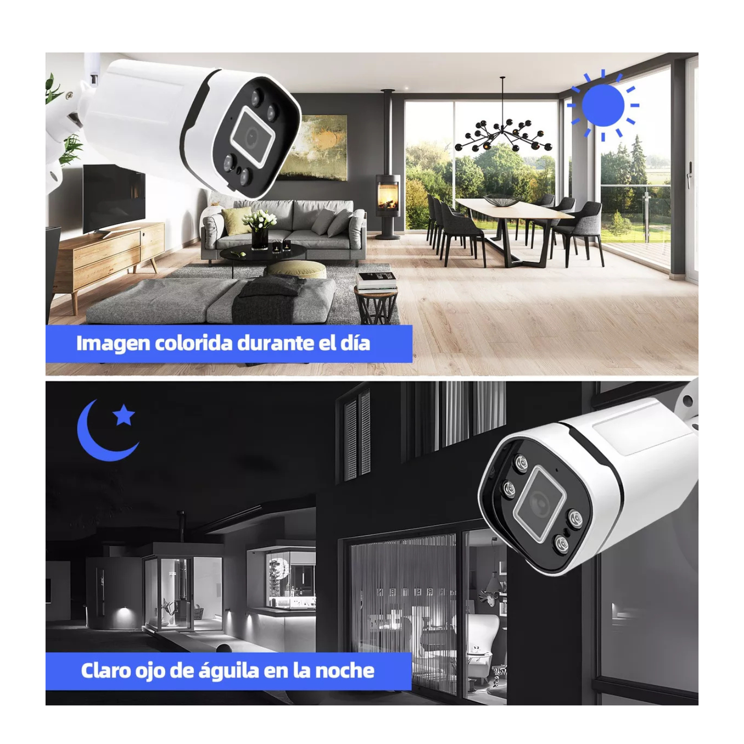 Camaras de seguridad   Wifi Inalambricas 4, cuircuito cerrado