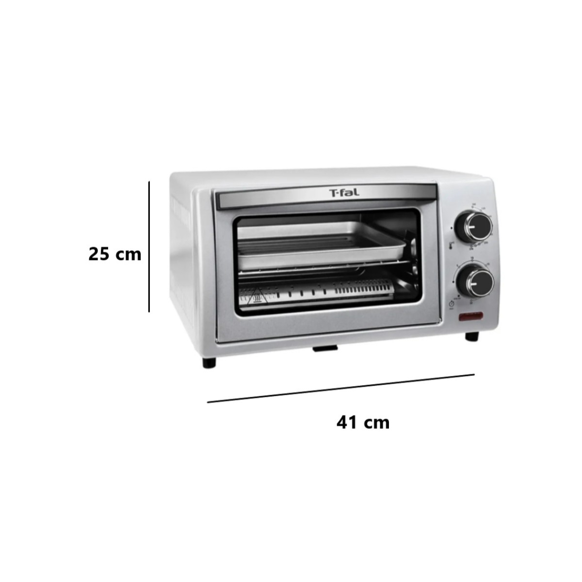 Horno Eléctrico T-fal 9 Litros Gris OF500EMX