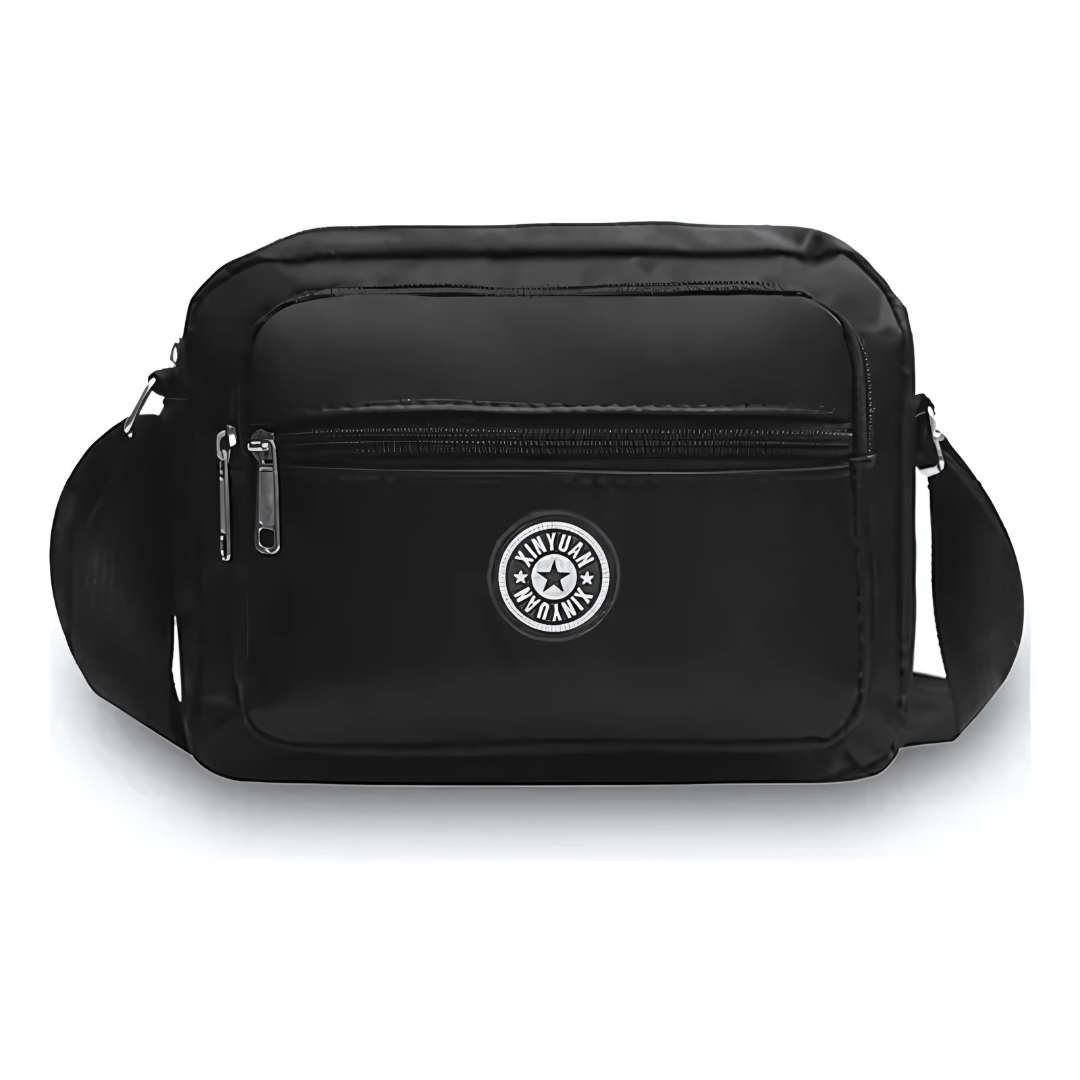 Bolso Hombro Mujer Impermeable Bandolera Mariconera Cruzada Negro