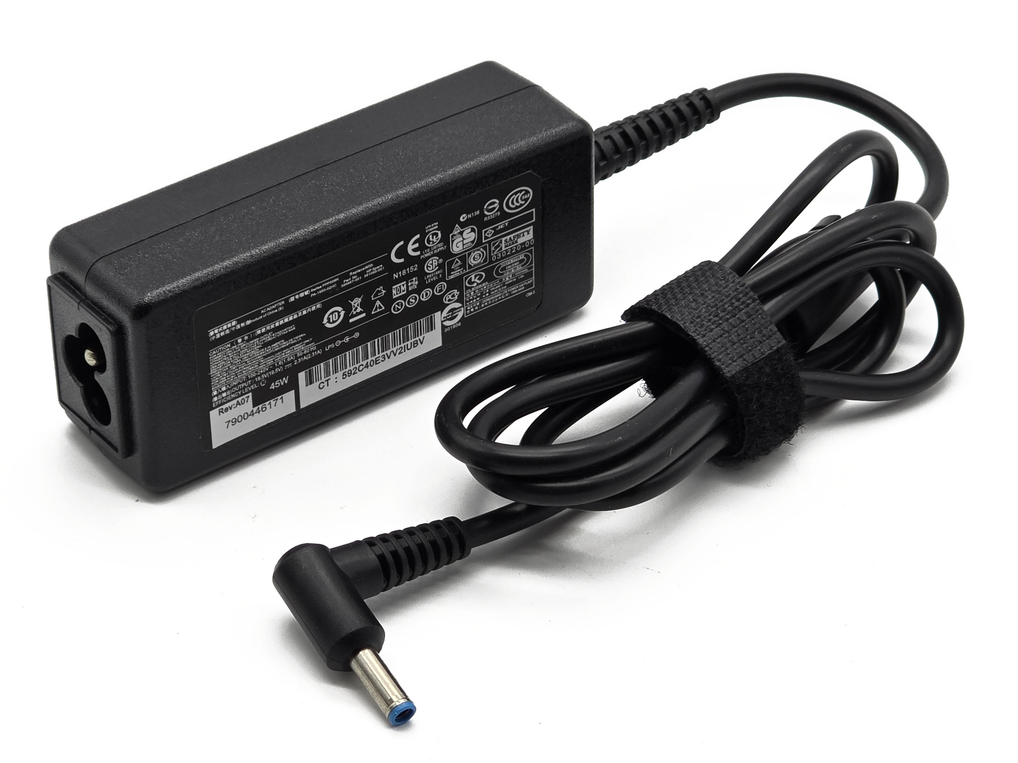 Cargador Compatible con Hp 19.5v 2.31a Punta Azul 4.5*3.0mm