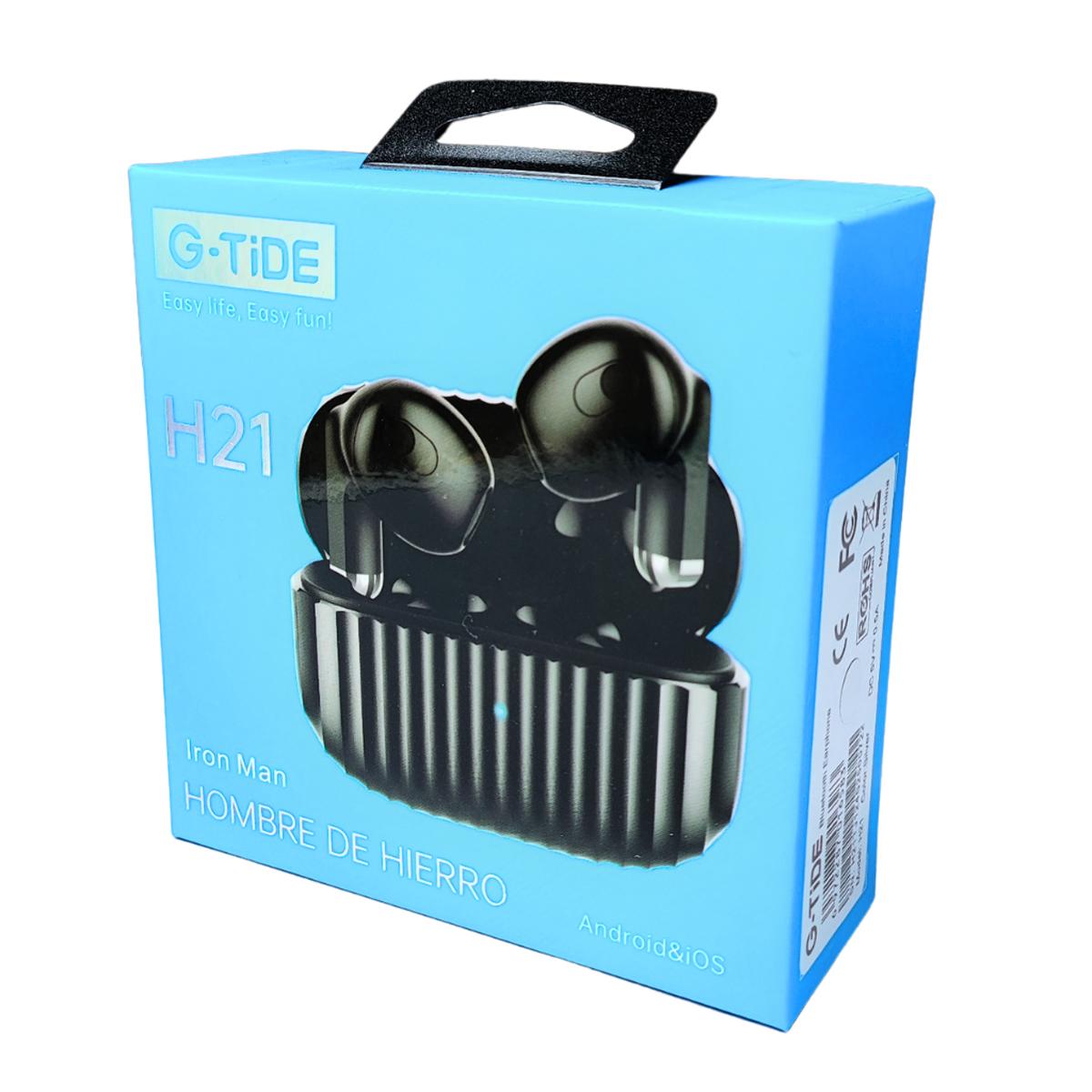 Audífonos Inalámbricos G-tide H21 Manos Libres 5.3 Plateado