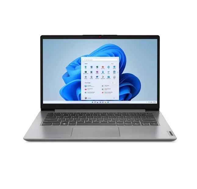 Laptop Lenovo IdeaPad 1 14IJL7 Modelo 82LV0075US Pantalla de 14 Pulgadas Full HD Procesador Intel Celeron N4500 Memoria de 4 Gb Ram 128 Gb Ssd Sistema Operativo Windows 11 Home Color Gris