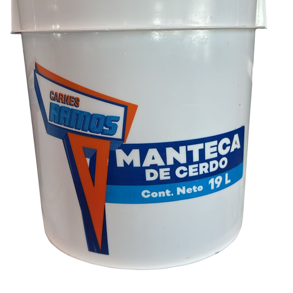 Manteca De Cerdo Carnes Ramos Cubeta 19 Litros