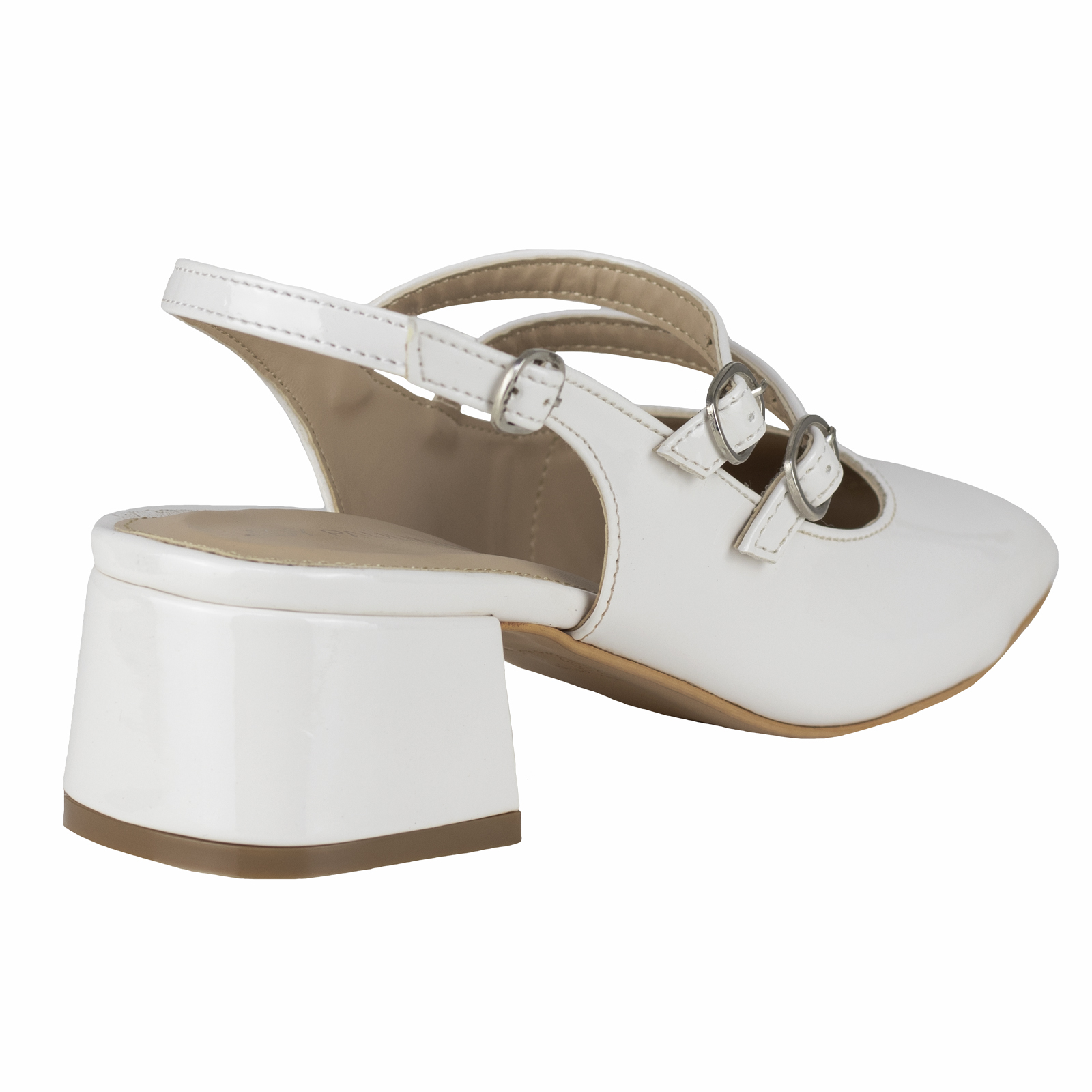 Zapato Mujer De Vestir Destalonado Lady Paulina 37701 Latte
