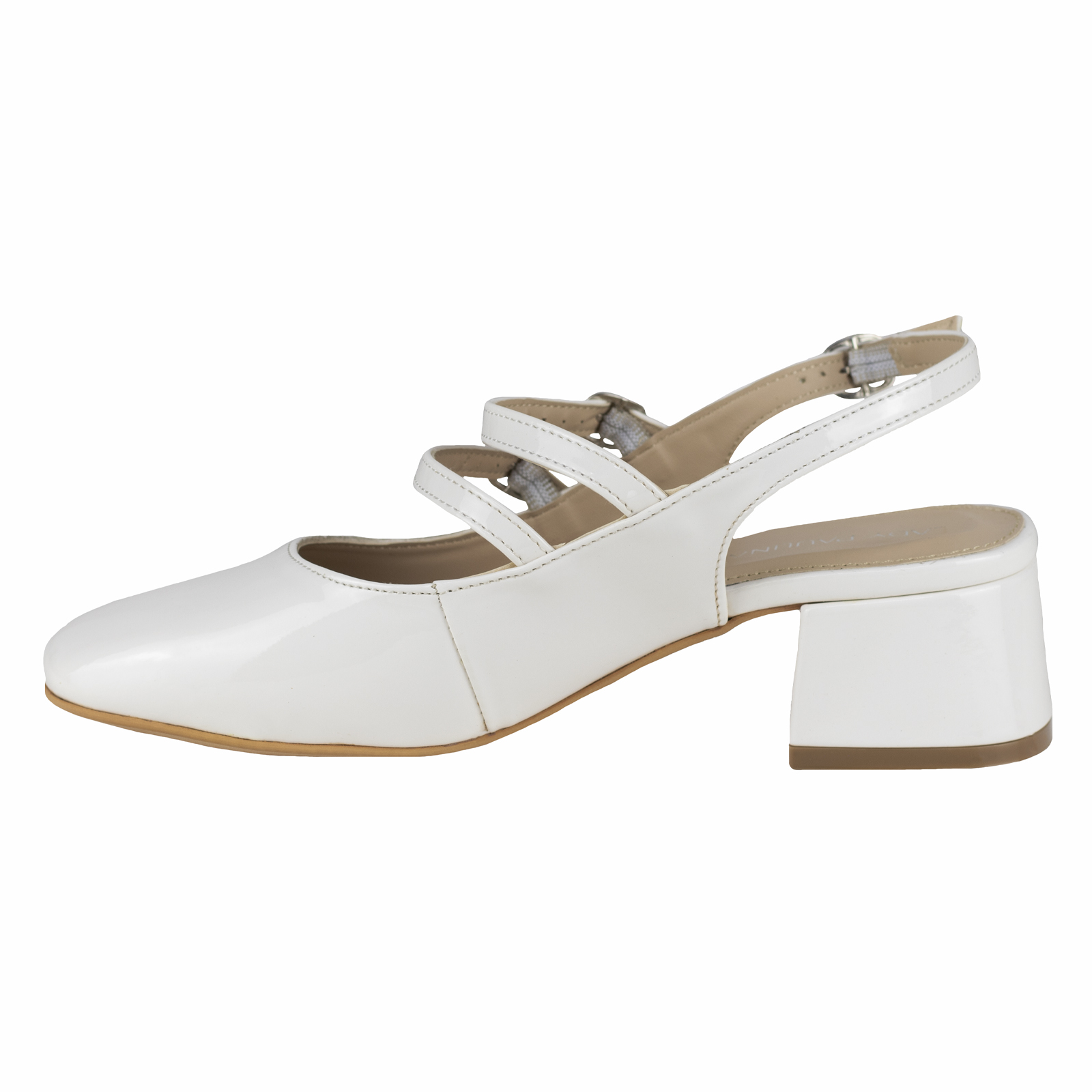 Zapato Mujer De Vestir Destalonado Lady Paulina 37701 Latte