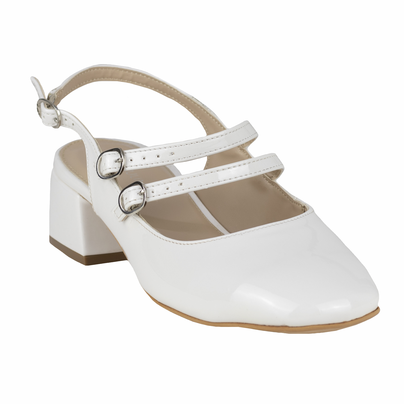 Zapato Mujer De Vestir Destalonado Lady Paulina 37701 Latte