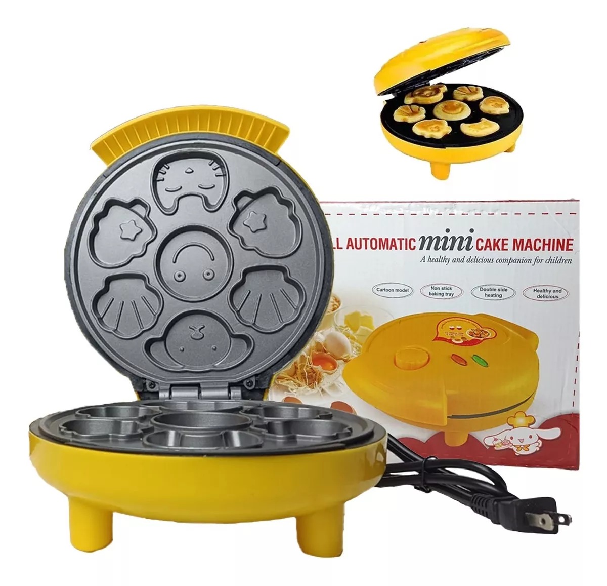 Máquina Para Hacer Mini Hot Cakes Animales Figuras