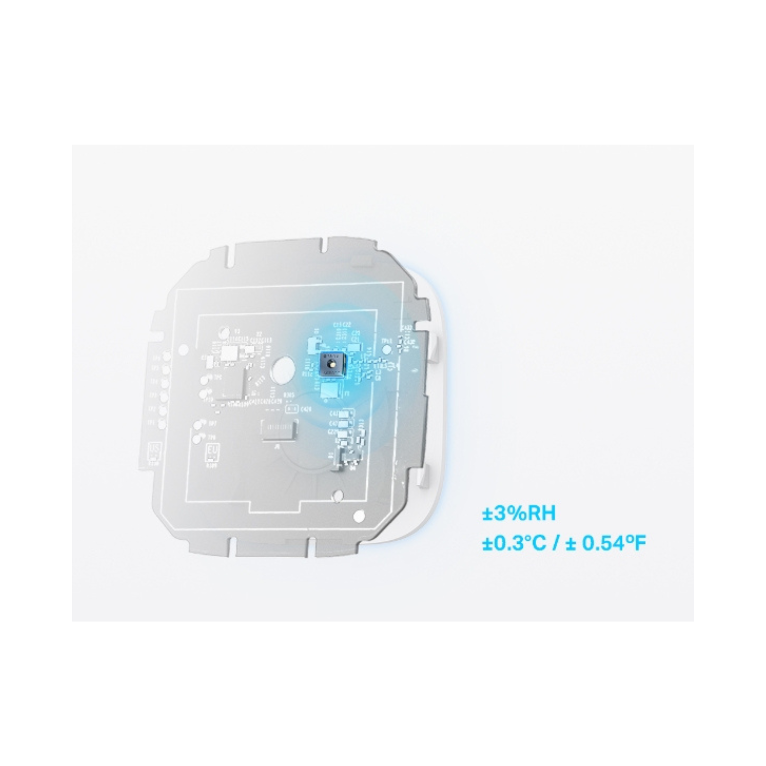 Sensor de temperatura y humedad Tapo T315 Pantalla E-Ink 2.7", Batería de larga duración, automatización inteligente