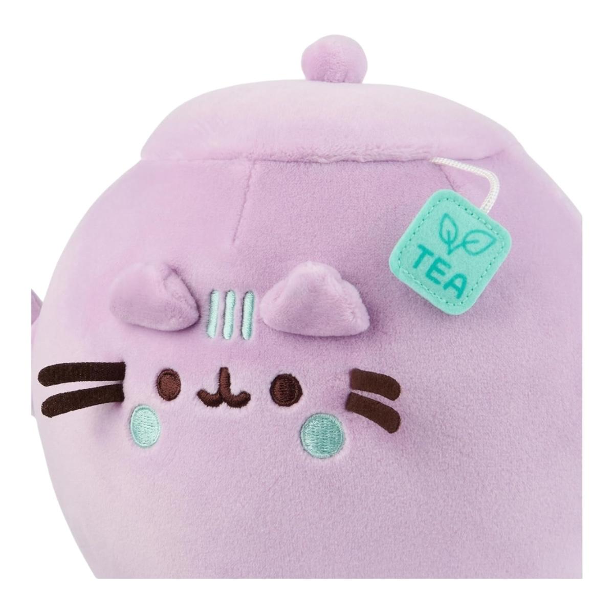 Peluche Gato Pusheen Cat Kitchen Tetera Squisheen Plush Gund Color Lila