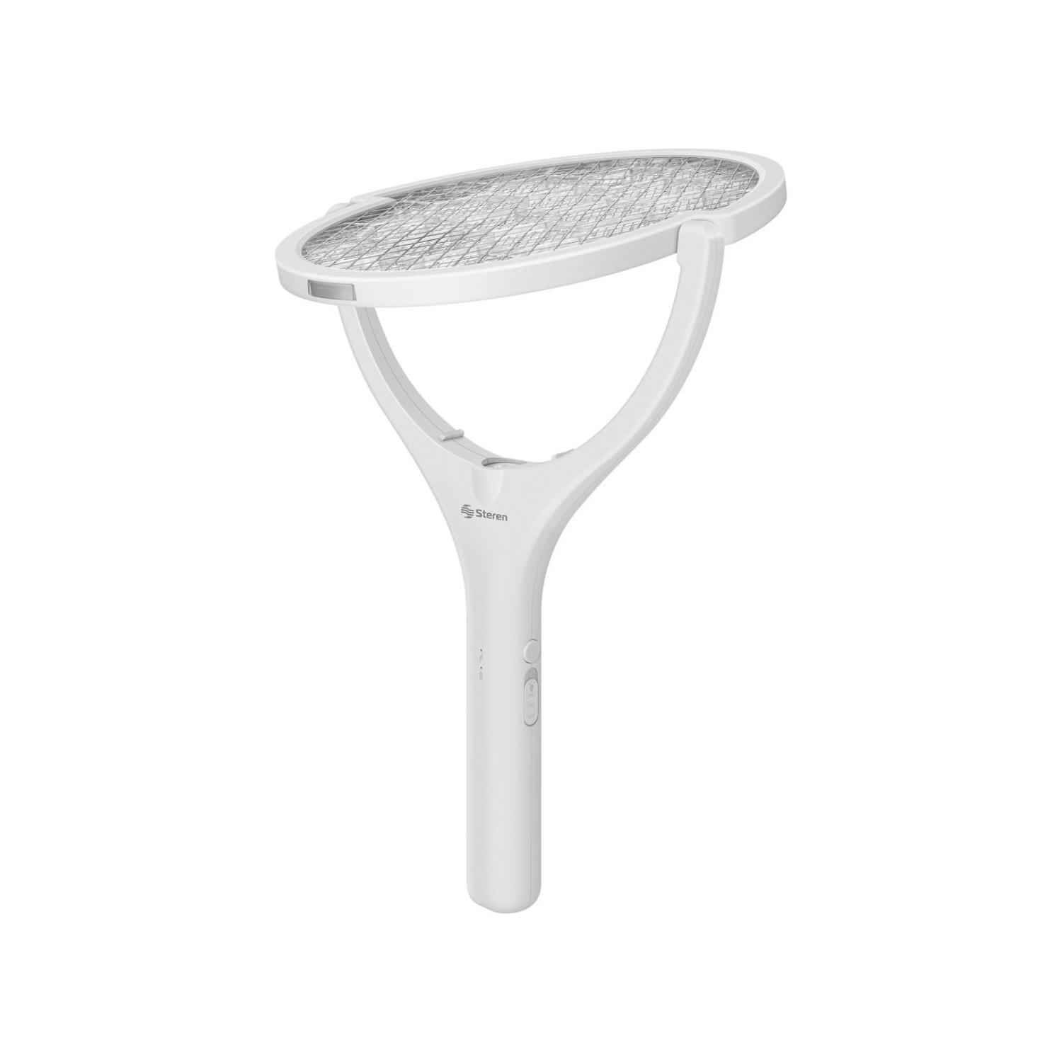 Raqueta Electrónica Steren FLY-KILLER-100 Exterminadora de Insectos, Batería Recargable, Remueve Mosquitos y Plagas de manera Eficaz