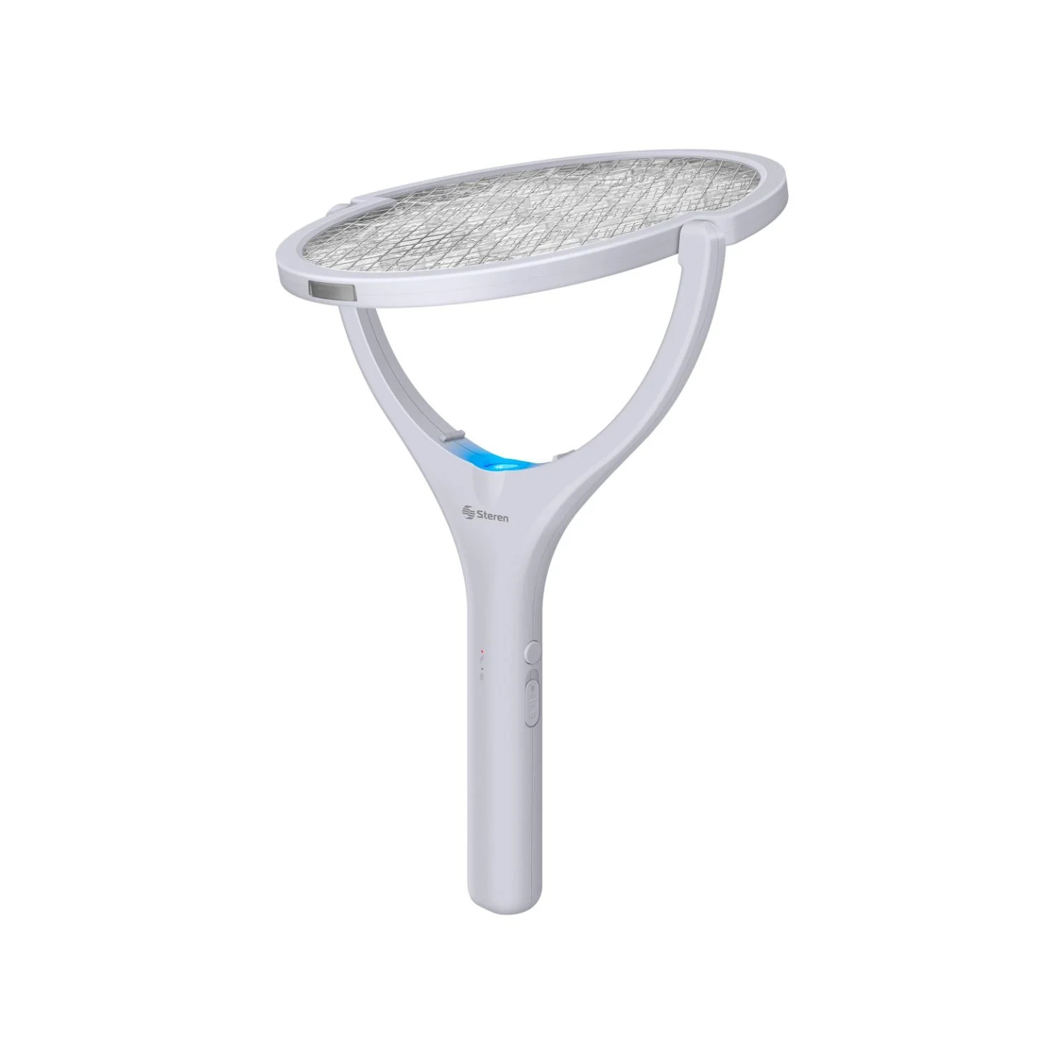 Raqueta Electrónica Steren FLY-KILLER-100 Exterminadora de Insectos, Batería Recargable, Remueve Mosquitos y Plagas de manera Eficaz