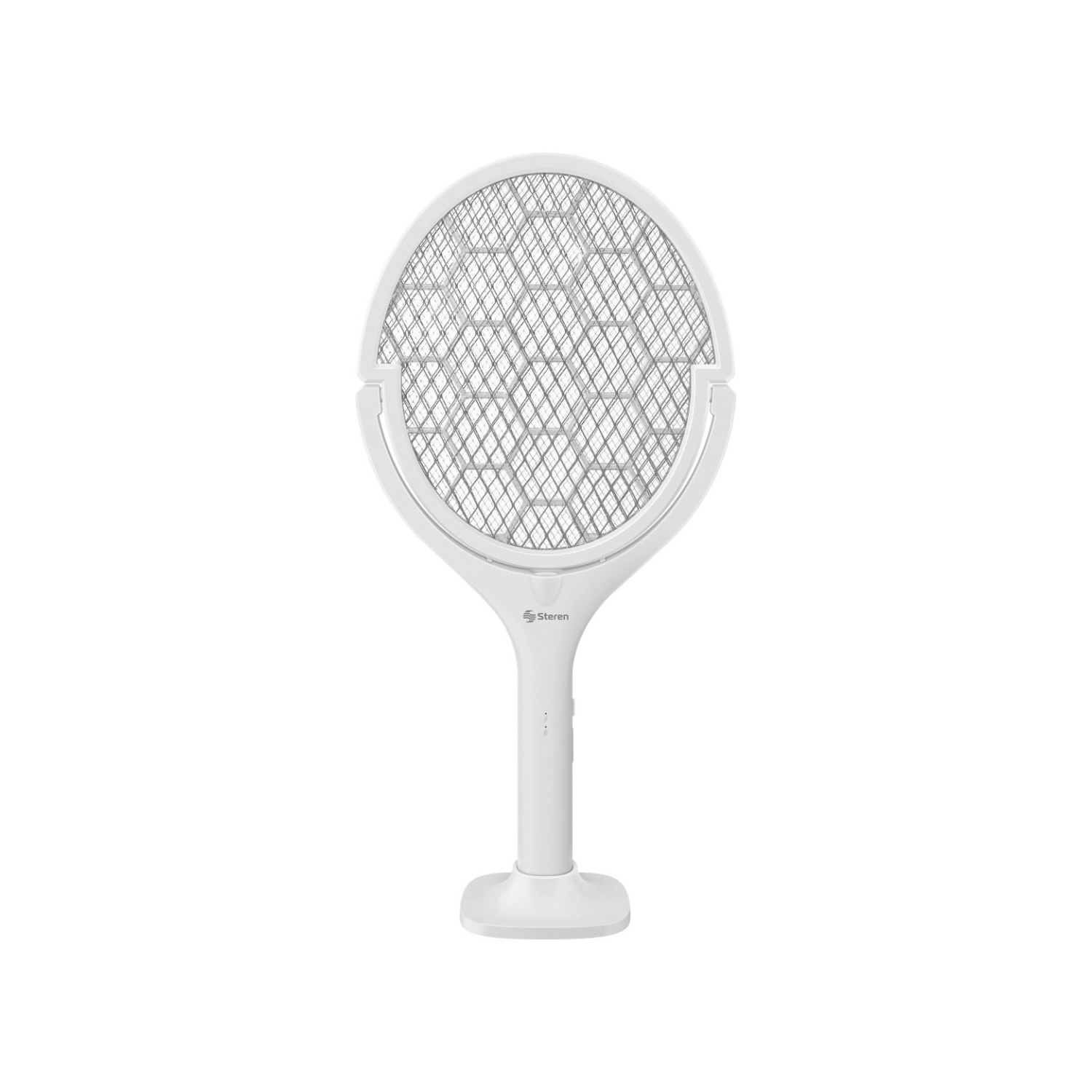 Raqueta Electrónica Steren FLY-KILLER-100 Exterminadora de Insectos, Batería Recargable, Remueve Mosquitos y Plagas de manera Eficaz