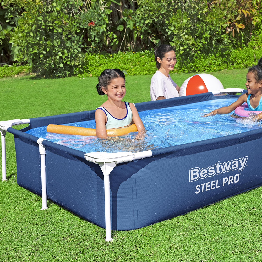 Alberca Estructural Bestway Steel Pro Rectangular 280x201