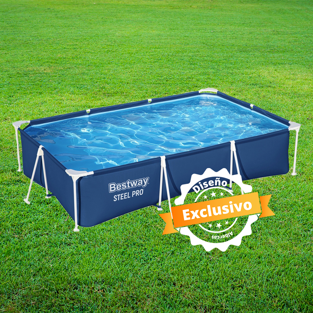 Alberca Estructural Bestway Steel Pro Rectangular 280x201