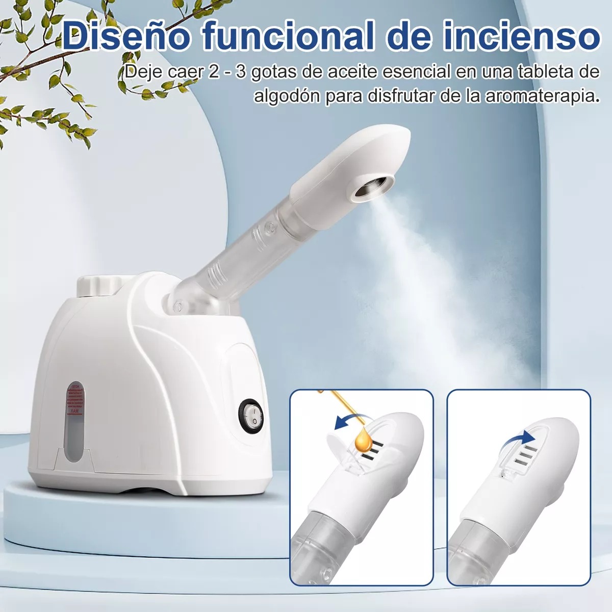 Vaporizador Facial Para Limpieza De La Piel K·skin Kd33s