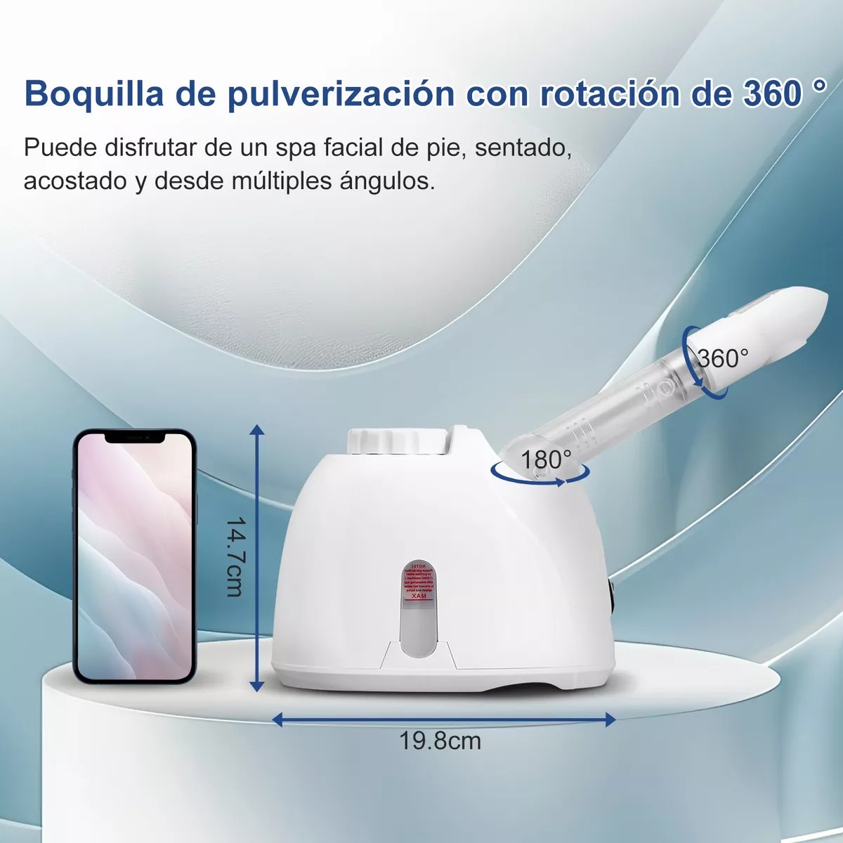 Vaporizador Facial Para Limpieza De La Piel K·skin Kd33s