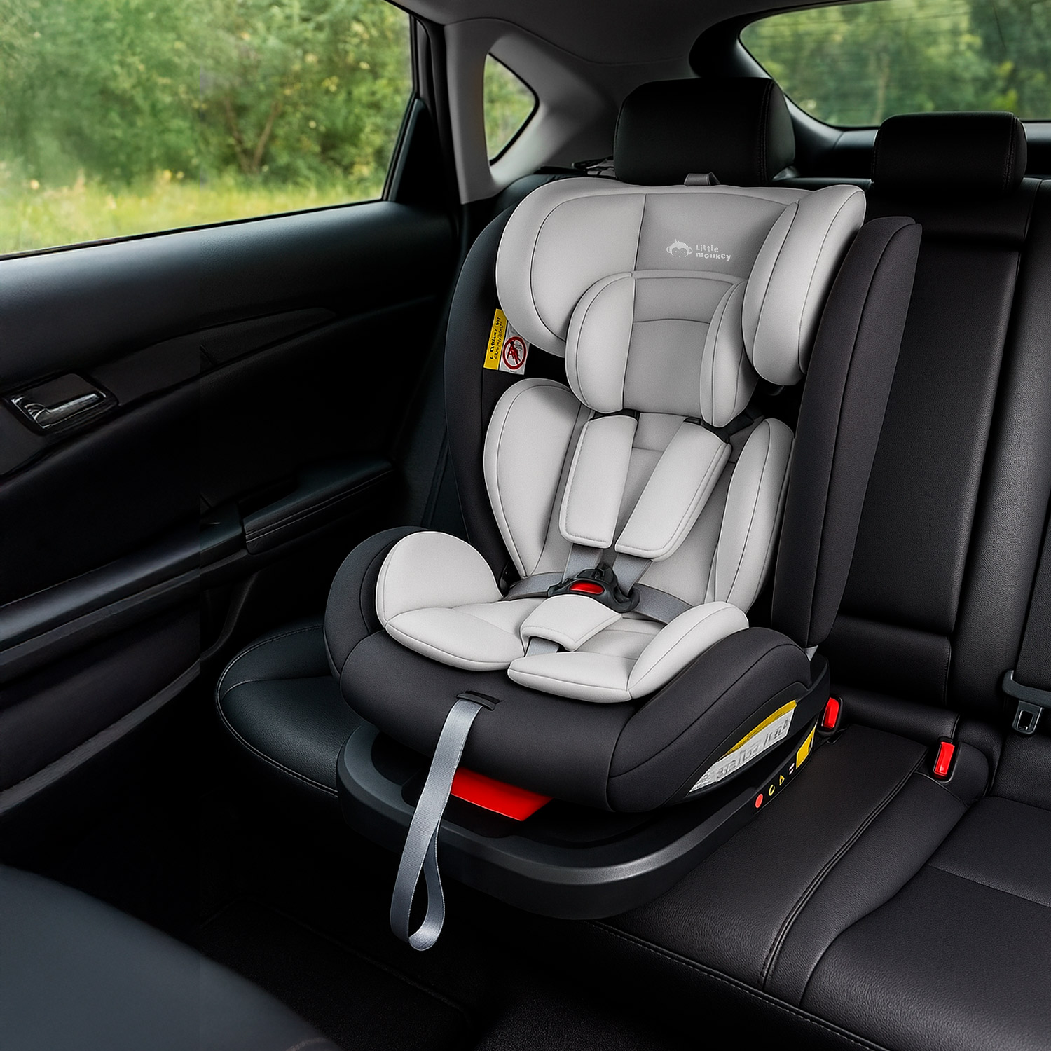 Autoasiento Seguridad Isofix Para Carro Bebe 9 meses A 10 Años