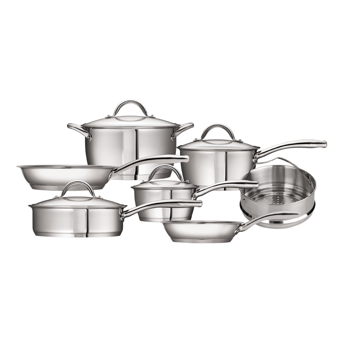 Bateria de Cocina Tramontina 65650/136 Allegra 11 Piezas Acero Inox ENDY9