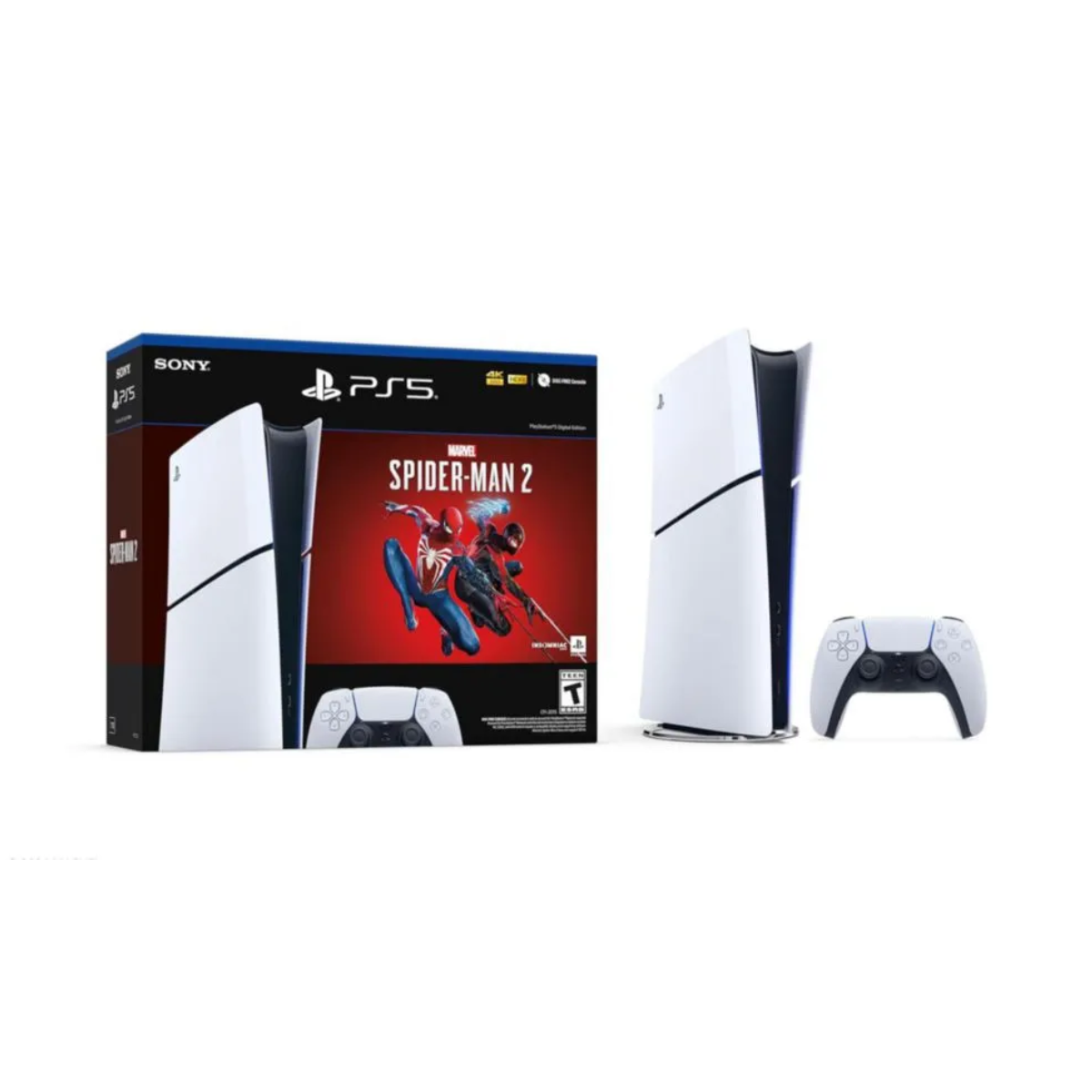 Consola PlayStation 5 Slim Digital - Paquete Marvel's Spider-Man 2