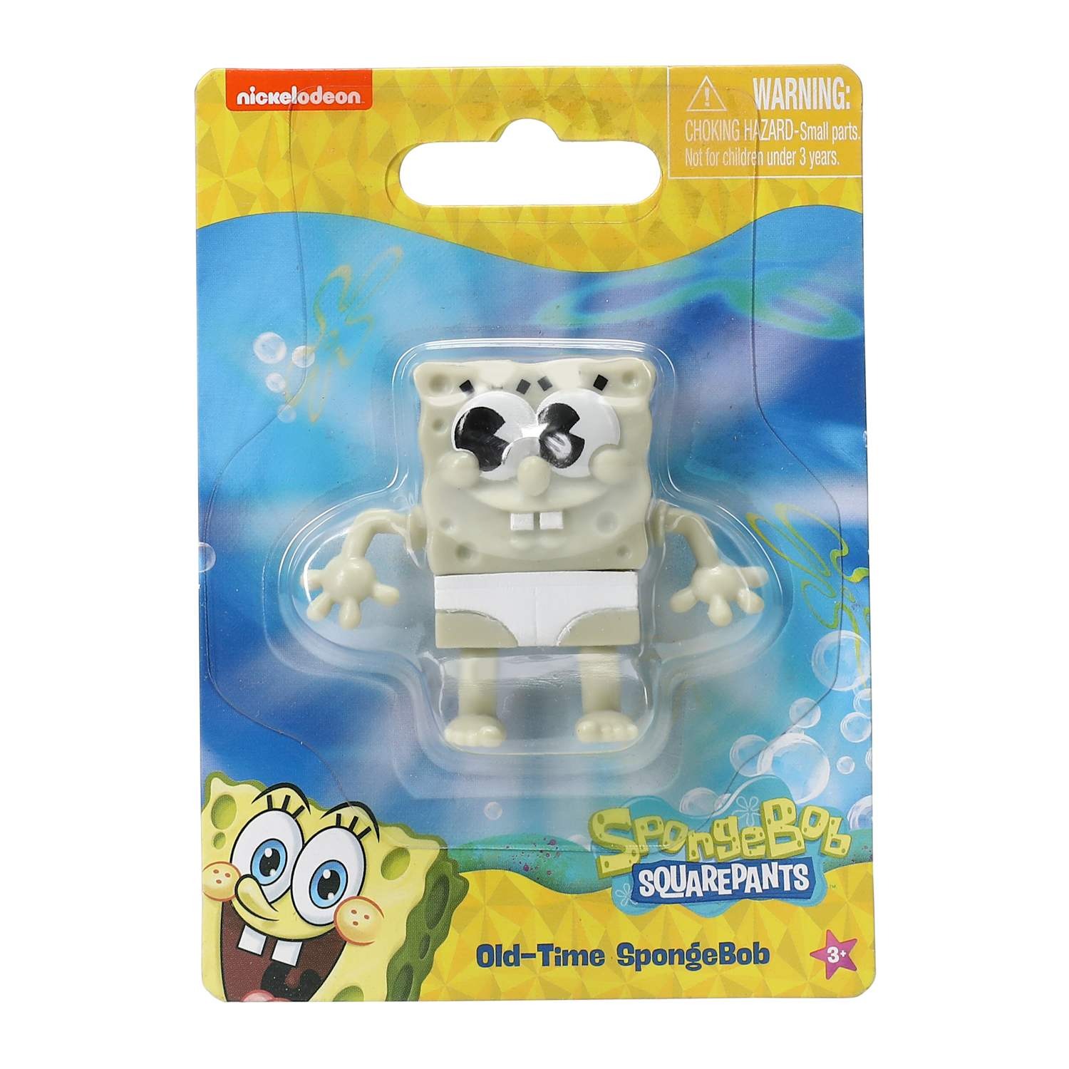 Figura Spongebob Squarepants Mini Old Time Nickelodeon Colección Regalo