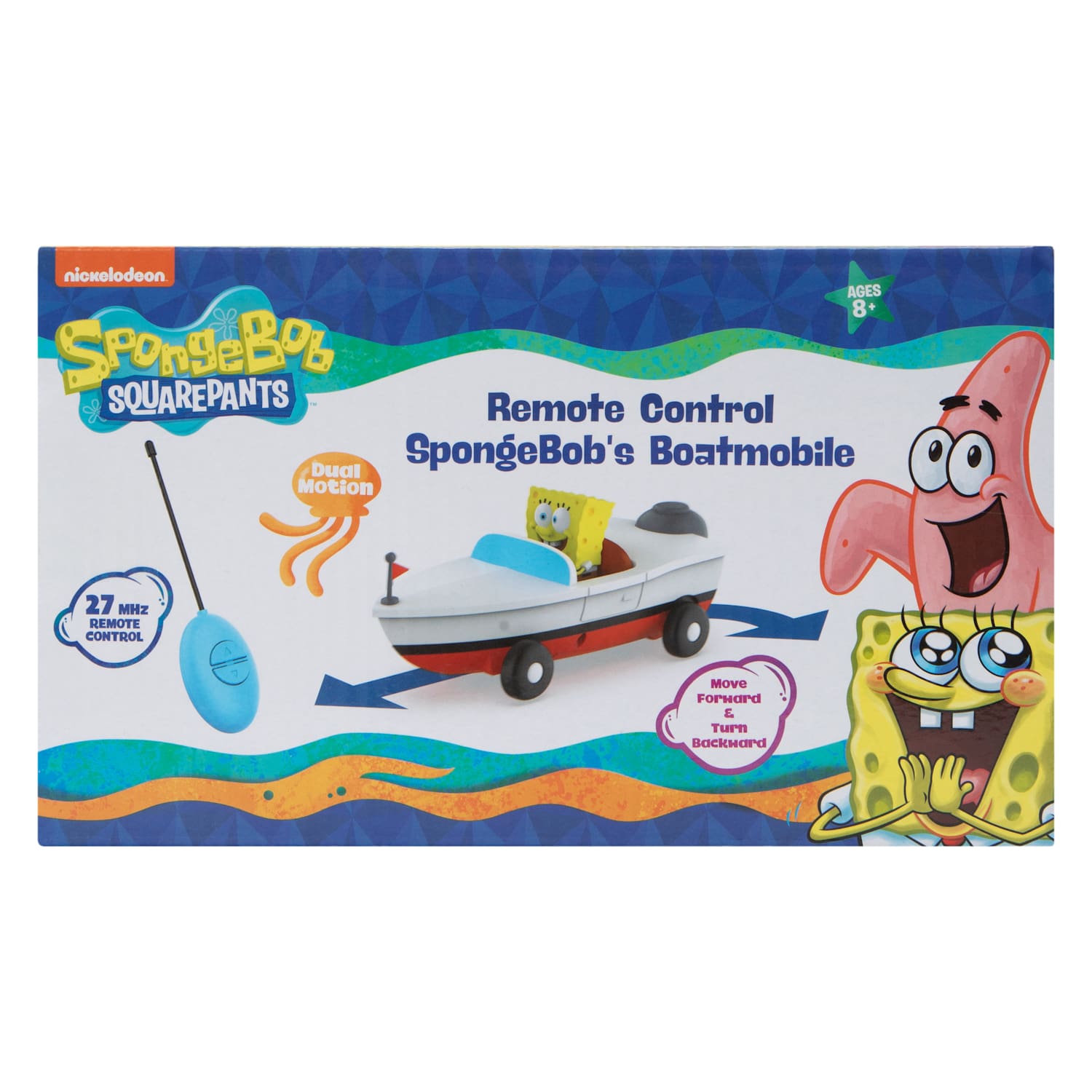 SpongeBob SquarePants Boatmobile Figura Control Remoto