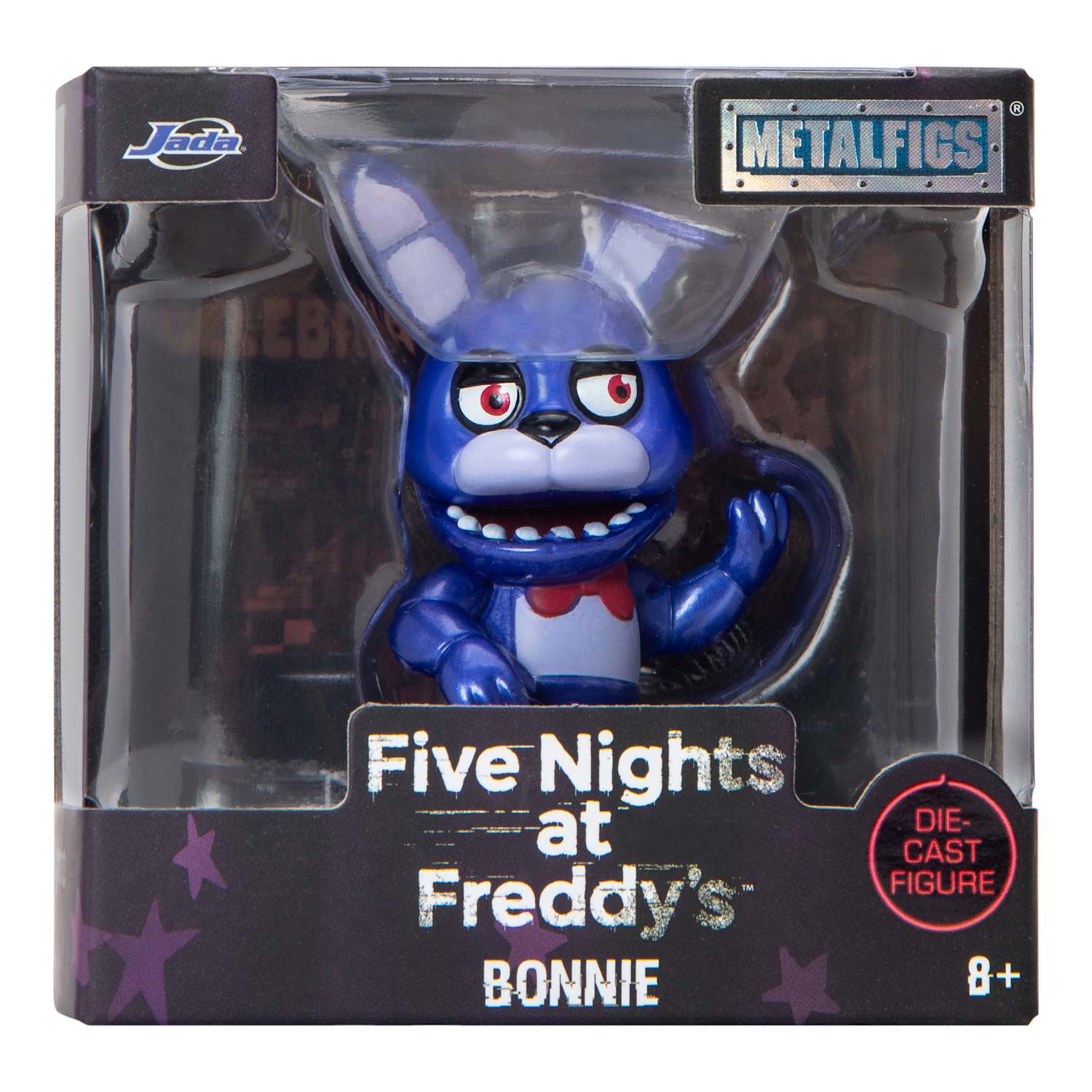 Figura Colección Five Nights At Freddy's Bonnie Metalfigs 2,5 Pulgadas Oficial