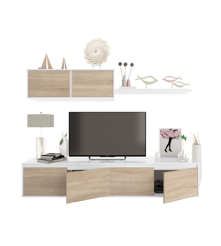 Mueble de TV Artik Blanco con Monarca