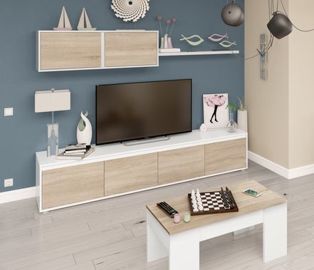 Mueble de TV Artik Blanco con Monarca