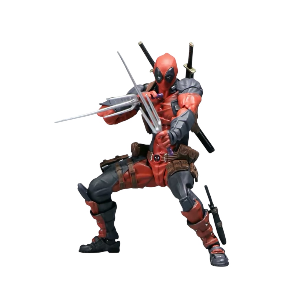 Figura de acción Deadpool, Mide 16 cm de altura