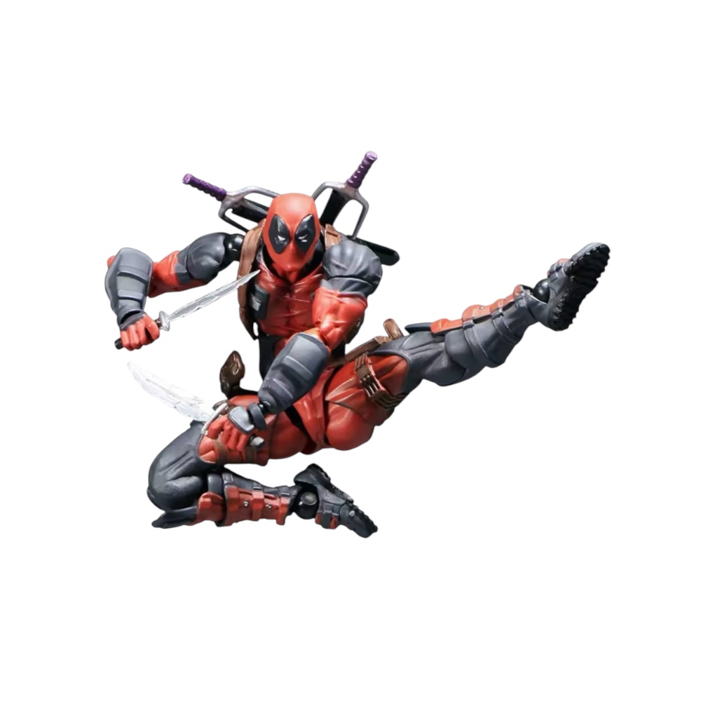 Figura de acción Deadpool, Mide 16 cm de altura