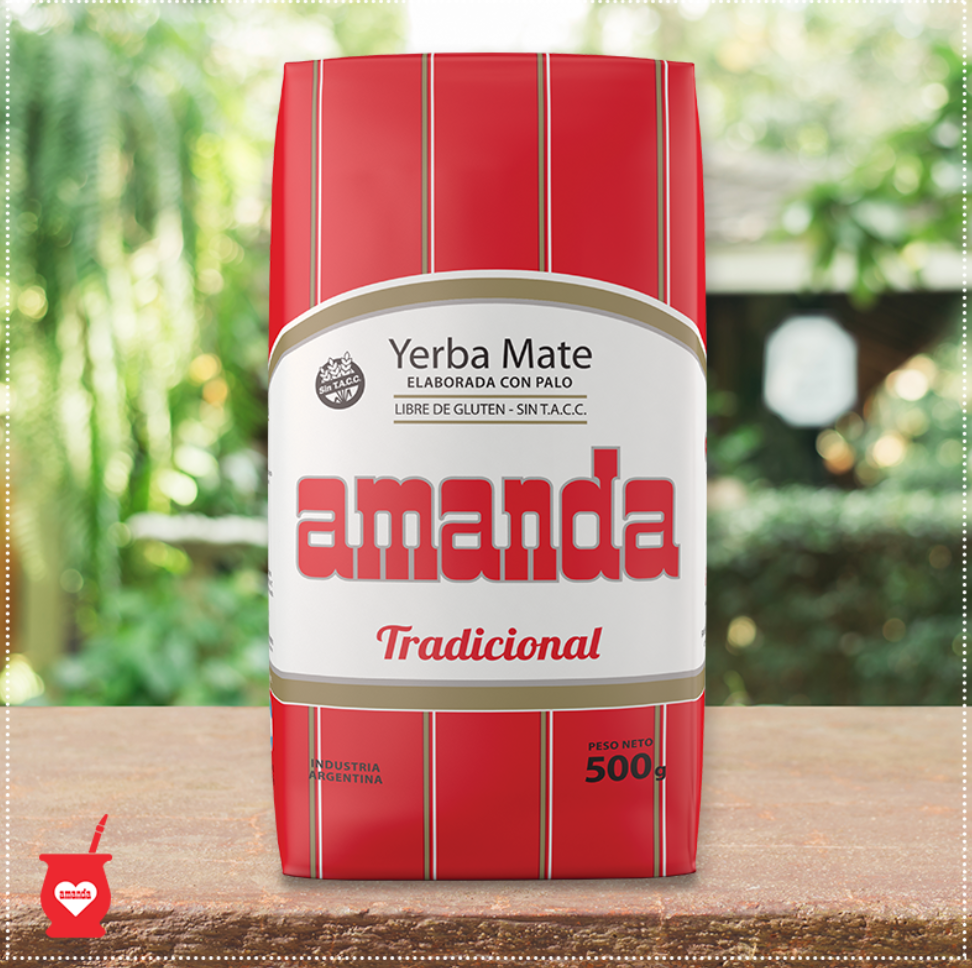 Yerba Mate Amanda Tradicional 500 g