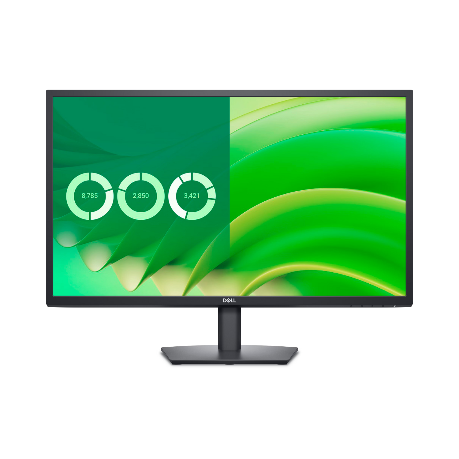 Monitor Dell E2725H 27" Inclinable Full HD Tecnología Eye Comfort Antirreflejos Bloqueo de seguridad